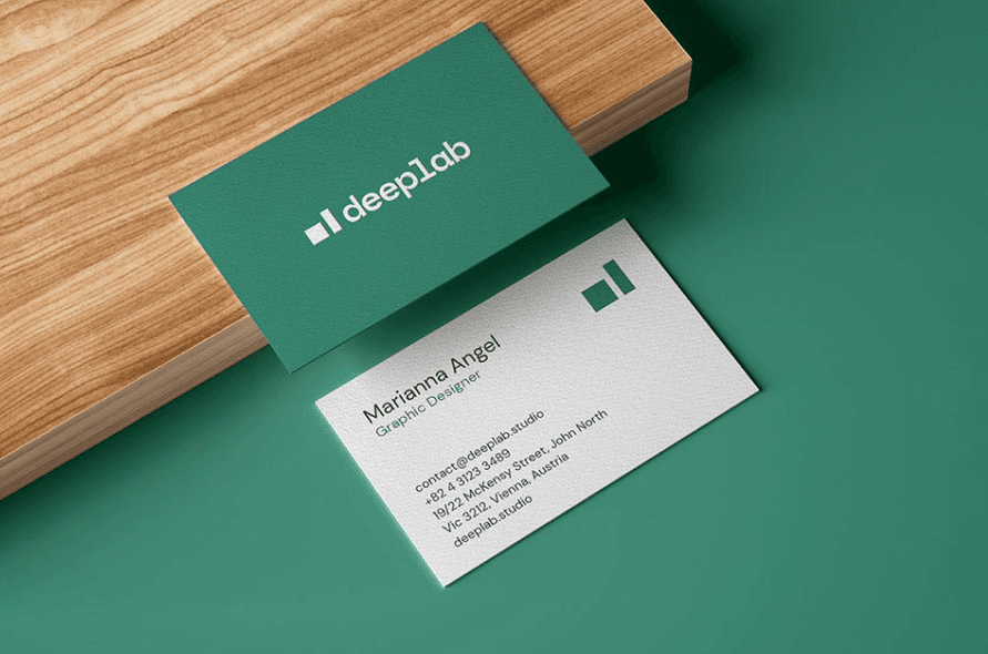Business card design