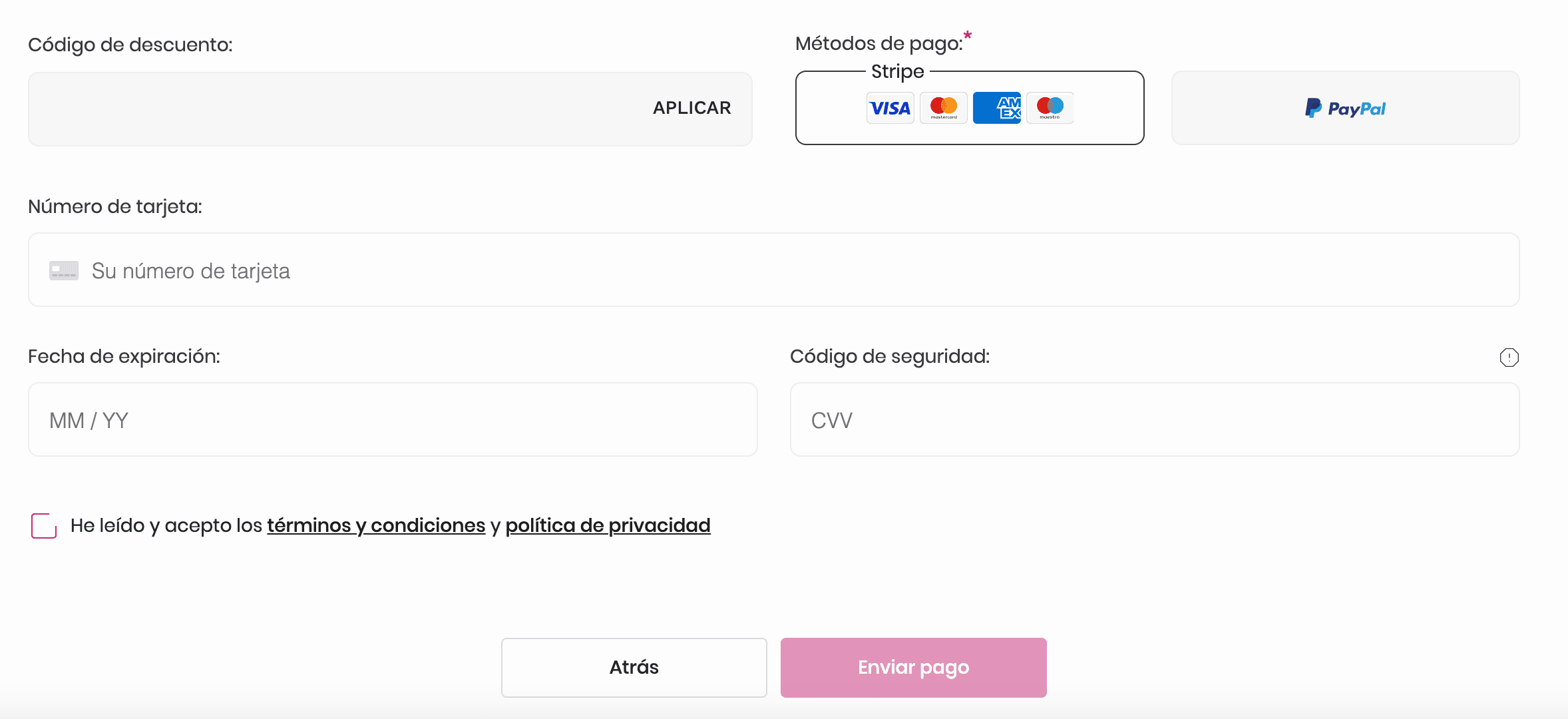 Informe / Pago